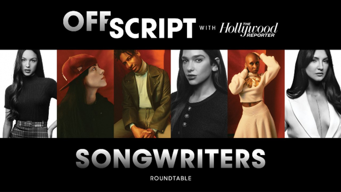 Billie Eilish, Cynthia Erivo, Dua Lipa, Jon Batiste, Julia Michaels and Olivia Rodrigo at The THR Songwriter Roundtable | Off Script With The Hollywood Reporter