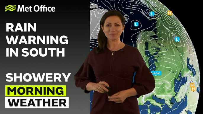 Met Office Morning Weather Forecast 04/01/24 - Risk of heavy rain and flooding across southern England.