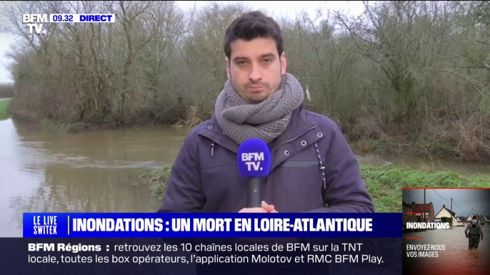 Inondations: un homme de 73 ans retrouvé mort dans sa voiture en Loire-Atlantique