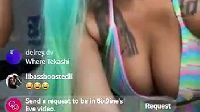 Tekashi 6ix9ine Full IG Live Video