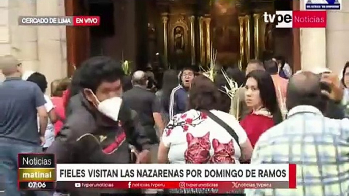 INICIÓ LA SEMANA SANTA HOY CON EL DOMINGO DE RAMOS 2024