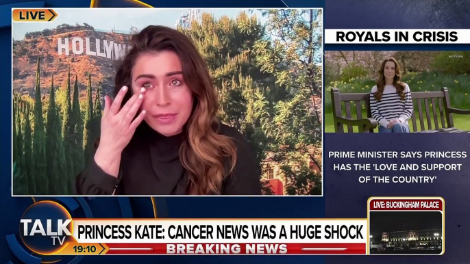 Une journaliste spécialiste de la famille royale fond en larmes en plein direct à la télévision après l’annonce du cancer de Kate Middleton: « J'ai l'impression que nous l'avons poussée à faire cette déclaration" - Regardez