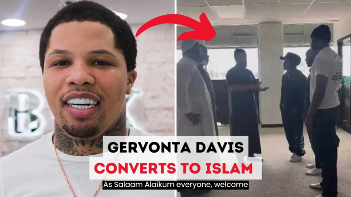 Gervonta Davis Converts to Islam and Becomes a Muslim  #gervontadavis #islam