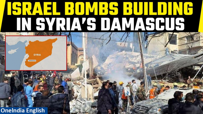 Israel strikes in Syrian capital Damascus leave five ‘Iran-aligned leaders’ dead | Oneindia News