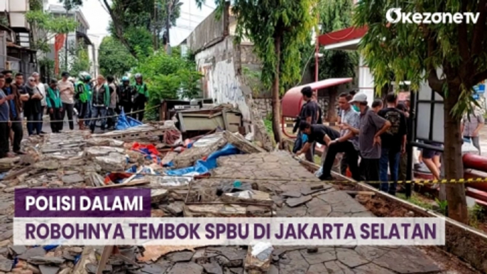 Polres Metro Jakarta Selatan Dalami Peristiwa Robohnya Tembok SPBU yang Tewaskan 3 Orang di Jakarta Selatan