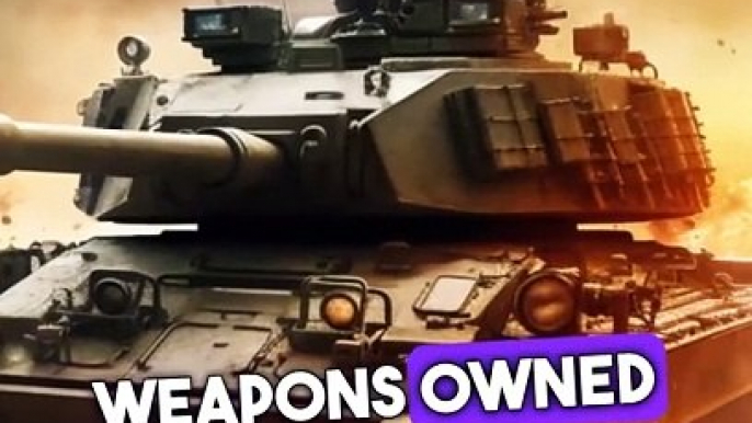 Top 3 deadliest  weaponed owned