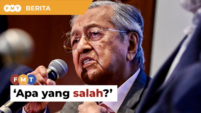 Apa yang salah, Dr M pertahan kenyataan ‘orang India tak setia’