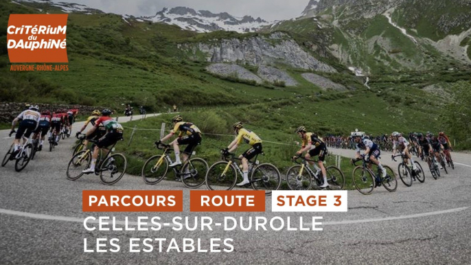 #Dauphiné 2024 : Route stage 3 / Parcours de l'étape 3