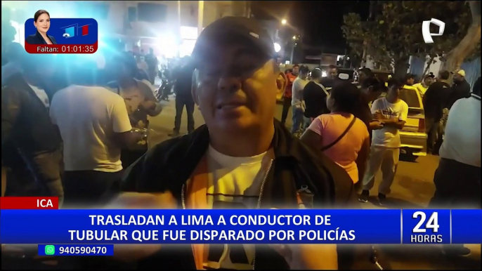 Ica: conductores de tubulares denuncian que son acosados por agentes de la PNP