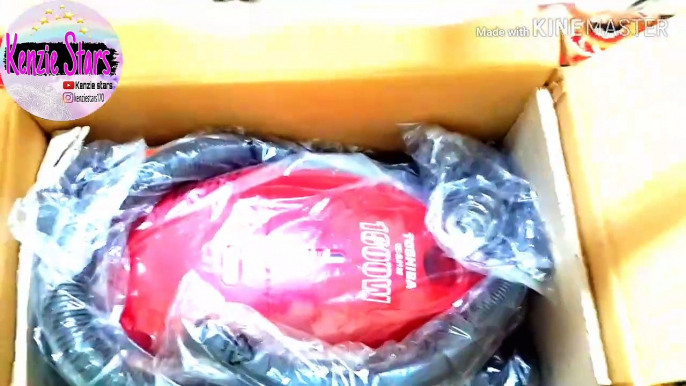 اشتريت مكنسة كهربائية جديدة فتح صندوق كنزي ستارز I bought a vacuum cleaner unboxing