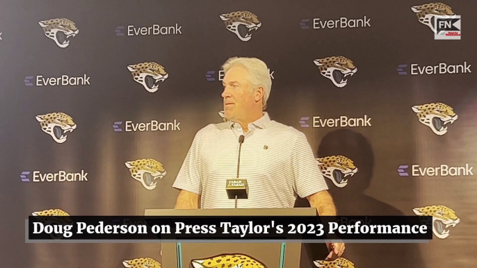 Doug Pederson on Press Taylor's 2023 Performance