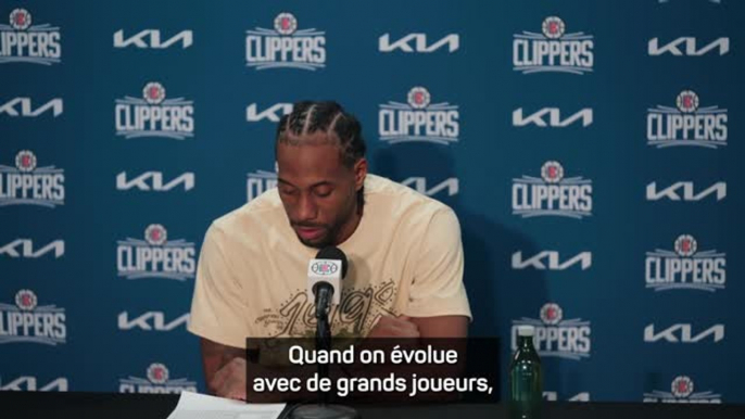 Clippers - Kawhi Leonard : "iI fallait un meilleur état d'esprit"