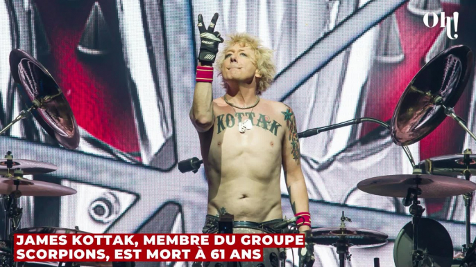 James Kottak, membre du groupe Scorpions, est mort à 61 ans