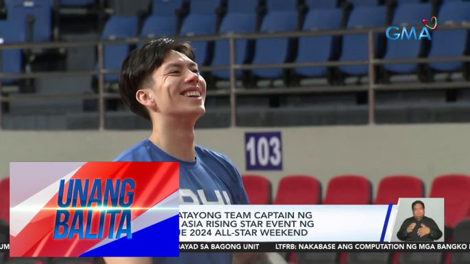 Dwight Ramos, tatayong team captain ng Asian imports sa Asia Rising Star event ng Japanese B.League 2024 All-Star Weekend | UB