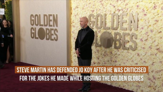 Steve Martin defends Jo Koy amid Golden Globes criticism