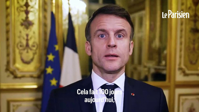 "La Nation n'abandonne pas ses enfants" : Macron envoie un message aux otages français du Hamas