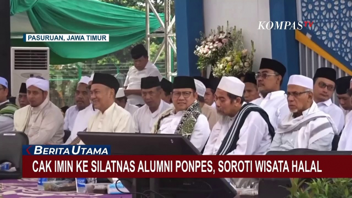 Hadiri Silatnas Alumni Ponpes di Pasuruan, Cak Imin Soroti Wisata Hingga Kuliner Halal