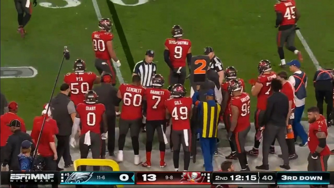 Philadelphia Eagles vs. Tampa Bay Buccaneers Full Highlights 2nd QTR _ NFL 2023 Super Wild Card