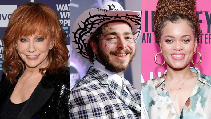 Reba McEntire, Post Malone and Andra Day Announced as Pregame Entertainment Lineup for Super Bowl 2024 | THR News Video