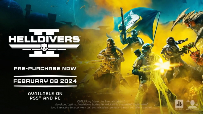 Helldivers 2 Official Gameplay Overview Trailer