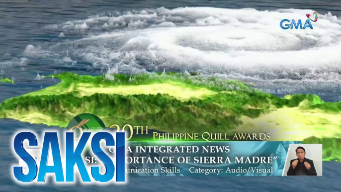 Saksi at iba pang GMA Integrated News programs at GMA projects, pinarangalan sa 20th PHL Quill Awards | Saksi