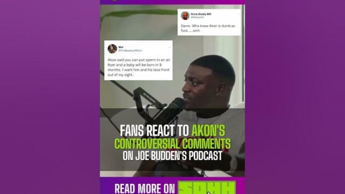 Akon's Controversial Comments On Joe Budden Podcast