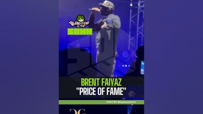 #BrentFaiyaz Performs Price Of Fame at #broccolicityfestival