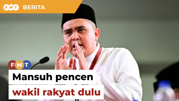 Mansuh dulu pencen wakil rakyat, kata Pemuda Umno