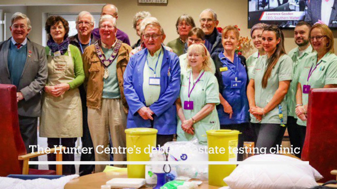 The Hunter Centre hosts its debut prostate cancer testing clinic in partnership with Cancer Testing South