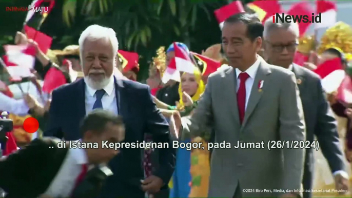 Pertemuan Bilateral Jokowi dan PM Timor Leste Xanana Gusmao di Istana Bogor