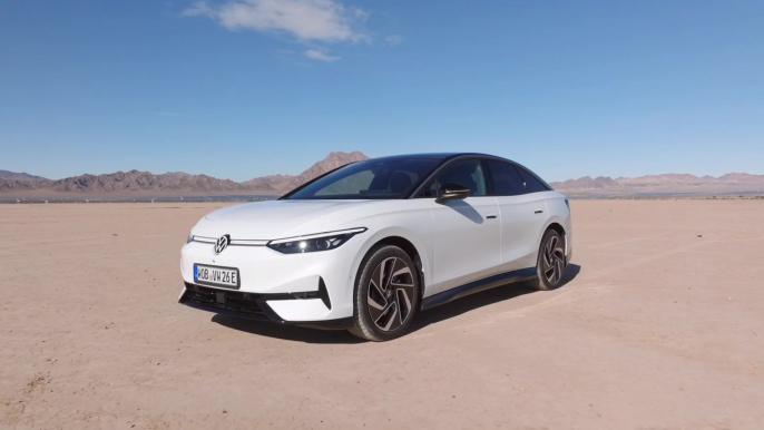 Volkswagen at the CES 2024 - Volkswagen ID.7 Design Preview