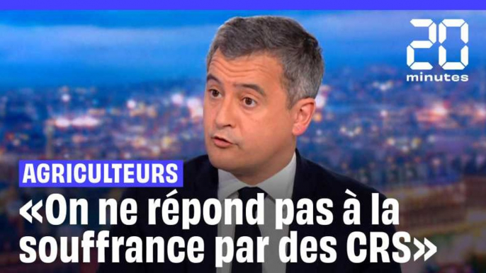 Manifestation des agriculteurs : « On ne répond pas à la souffrance en envoyant des CRS »