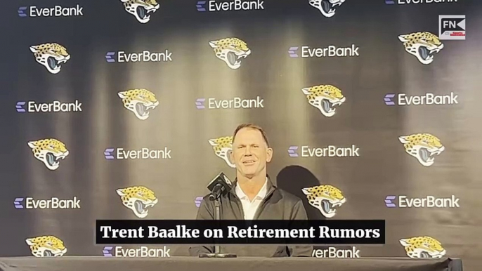 Trent Baalke on Retirement Rumors