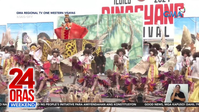 8 tribu, nagpakitang-gilas sa Dinagyang Tribes Competition | 24 Oras Weekend