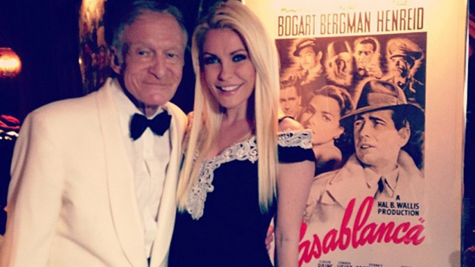 Crystal Hefner was forbidden from partying at Playboy Mansion without Hugh