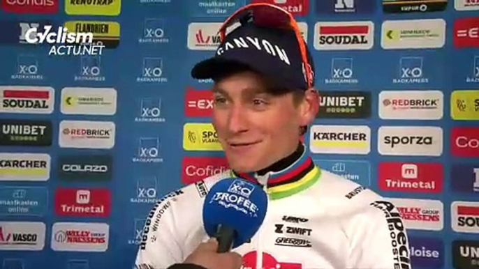 Cyclo-cross - X2O Badkamers Trofee 2024 - Mathieu van der Poel : "Ce n'est pas mal, mais je me sens encore fatigué"