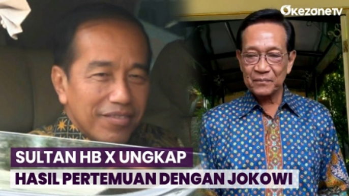 Ungkap Hasil Pertemuan dengan Presiden Jokowi, Sultan HB X: Yaa Mosok Saya Cerita