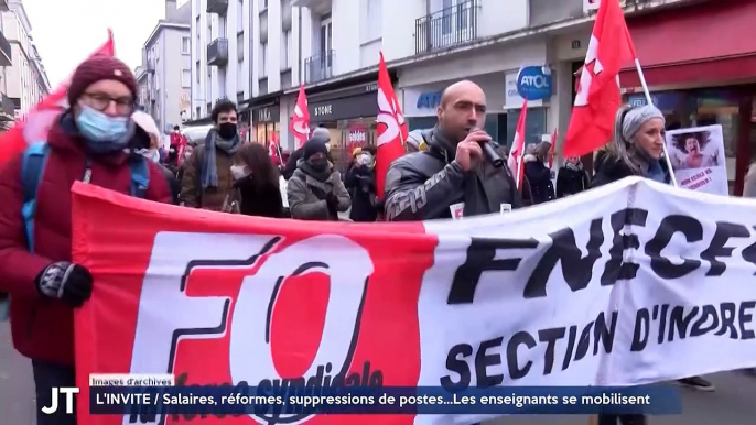 L'INVITÉ / Salaires, réformes, suppressions de postes... Les enseignants se mobilisent