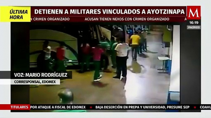 Detienen a militares vinculados con el caso Ayotzinapa