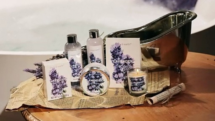 Gift Set for Women - Bath Sets for Women Gift, Body & Earth Lavender Gift Sets