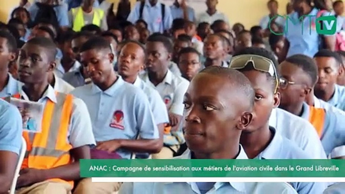 [#Reportage] ANAC : Campagne de sensibilisation aux métiers de l'aviation civile dans le Grand Libreville
