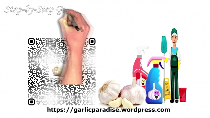 GARLIC PARADISE - Homemade Garlic Spray for Pest Control and Garlic All-Purpose Cleaning Solution