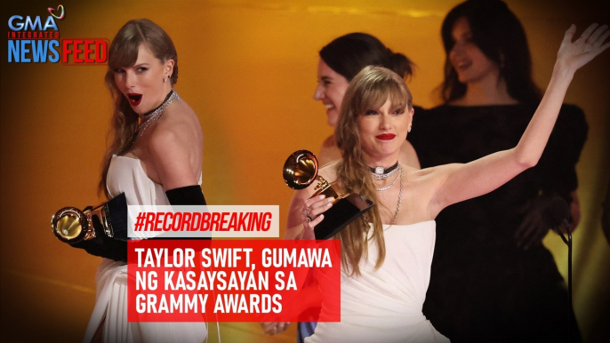 Taylor Swift breaks record for most 'Album of The Year' Grammy Awards wins | GMA Integrated Newsfeed