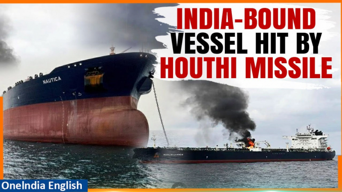 Red Sea Houthi Threat: Houthi missile strikes India-bound oil tanker M/T Pollux | Oneindia News