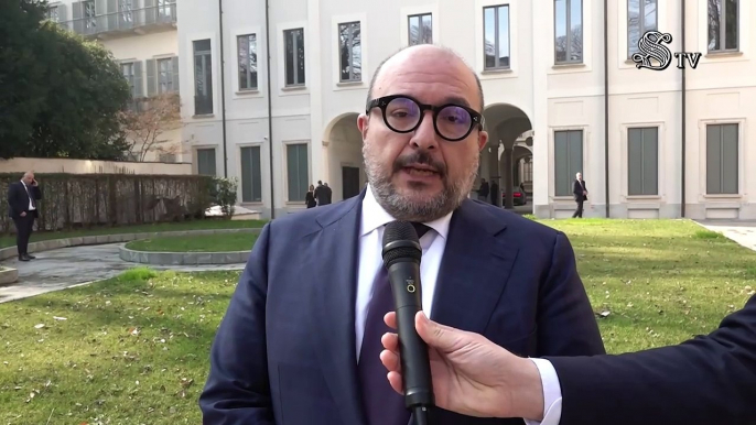 Palazzo Citterio, il ministro Sangiuliano in visita al cantiere della Grande Brera: ?Sar? pronta entro fine anno?