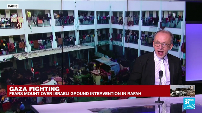 How would civilians be evacuated from Rafah, and where would they go?