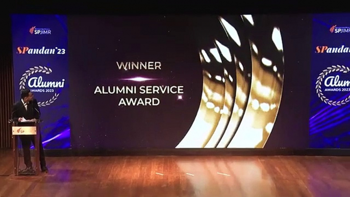 SPJIMR Alumni Awards 2023, Alumni Service Awards – Nikhil Ladha