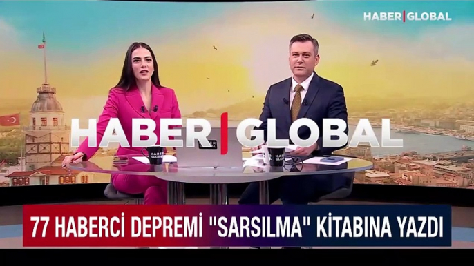 77 haberci depremi "SARSILMA" kitabına yazdı! Haber Global 5 ödüle layık görüldü