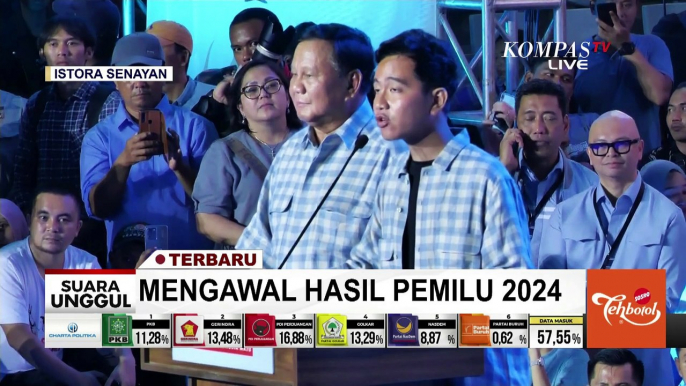 Gibran Unggul Quick Count Sementara: Saya Ingin Sowan ke Anies-Muhaimin dan Ganjar-Mahfud