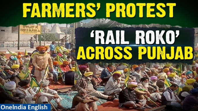 Farmers’ Protest Day 3: ‘Rail Roko’ across Punjab, Big Centre-Farmer leaders meet | Oneindia